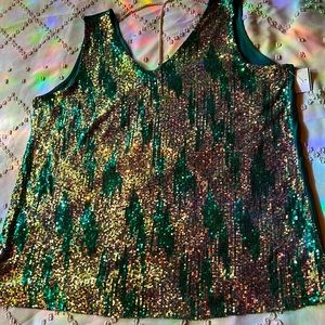 Sequin blouse